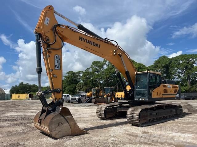 Hyundai HX480L Excavadoras sobre orugas