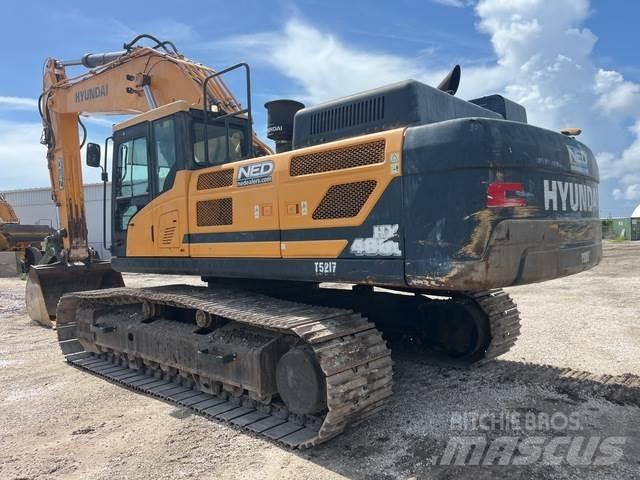 Hyundai HX480L Excavadoras sobre orugas