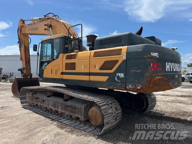 Hyundai HX480L Excavadoras sobre orugas