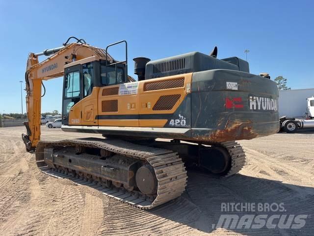 Hyundai HX480L Excavadoras sobre orugas