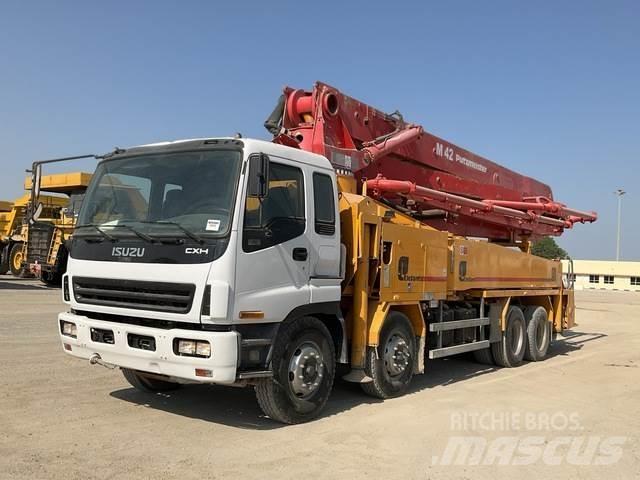 Isuzu CXH50T Bombas de concreto