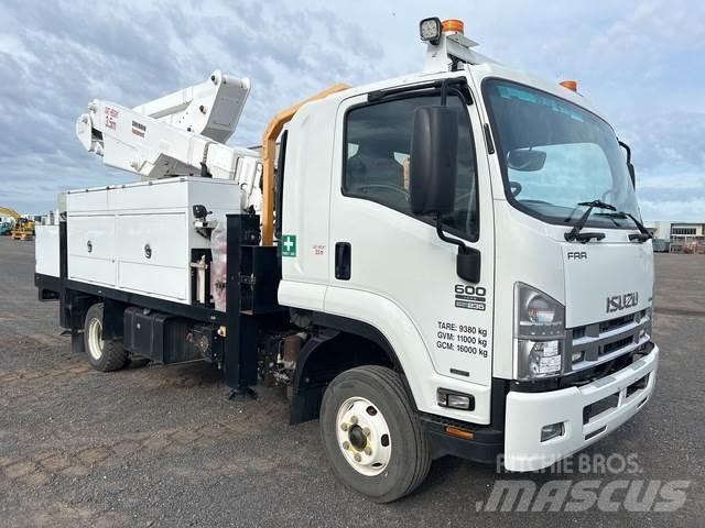 Isuzu FRR600 Plataformas sobre camión