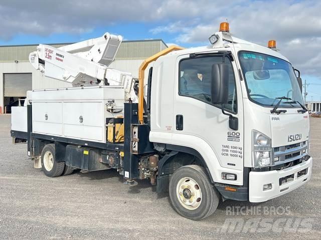 Isuzu FRR600 Plataformas sobre camión