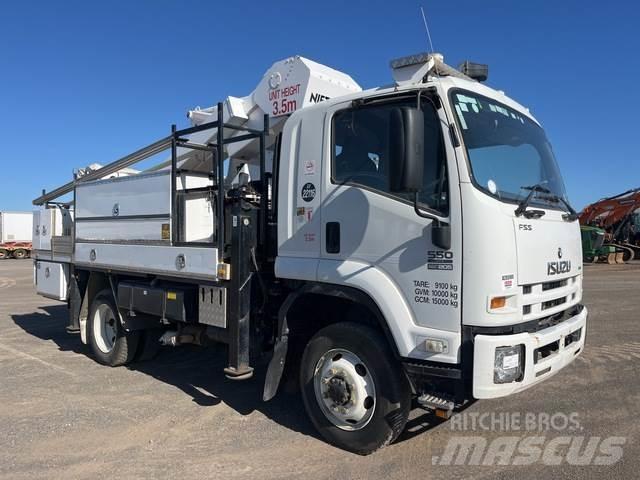 Isuzu FSS550 Plataformas sobre camión