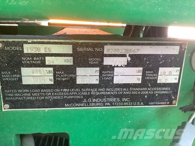 JLG 1930 ES Plataformas tijera