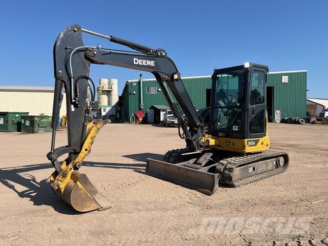 John Deere 50G Excavadoras sobre orugas