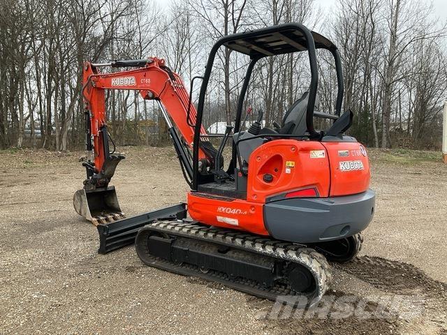 Kubota KX040-4 Excavadoras sobre orugas