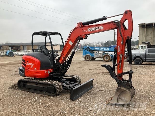 Kubota KX040-4 Excavadoras sobre orugas