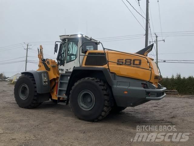 Liebherr L580 Cargadoras sobre ruedas