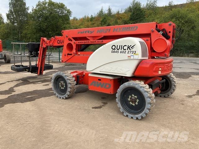 Niftylift HR21 Plataformas con brazo de elevación manual