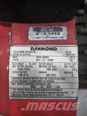 Raymond 8410 Montacargas manual para paletas