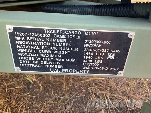 Schutt M1101 Otros remolques