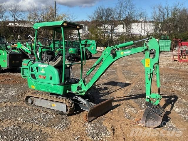 Takeuchi TB216 Excavadoras sobre orugas