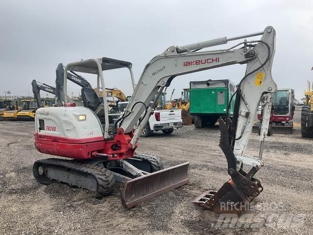 Takeuchi TB240 Excavadoras sobre orugas