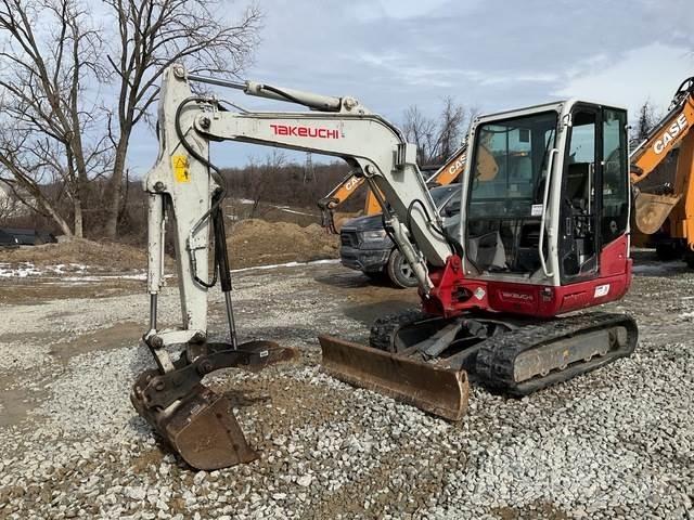 Takeuchi TB240 Excavadoras sobre orugas