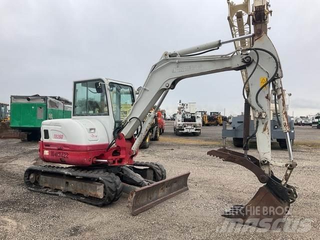 Takeuchi TB260 Excavadoras sobre orugas