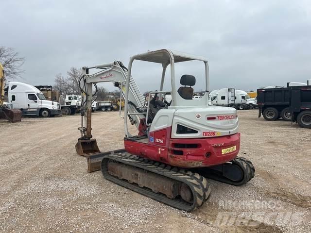 Takeuchi TB260 Excavadoras sobre orugas