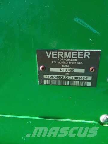 Vermeer RTX450 Zanjadoras