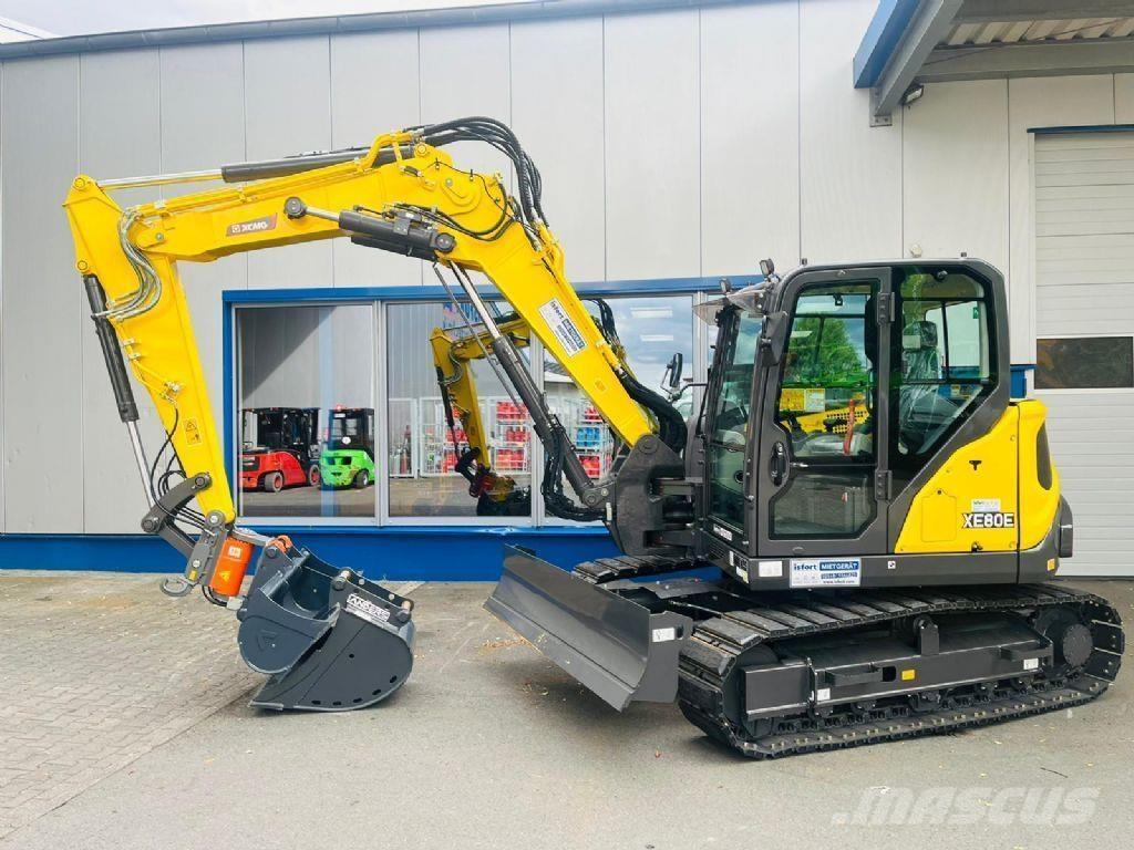 XCMG XE80E Excavadoras sobre orugas