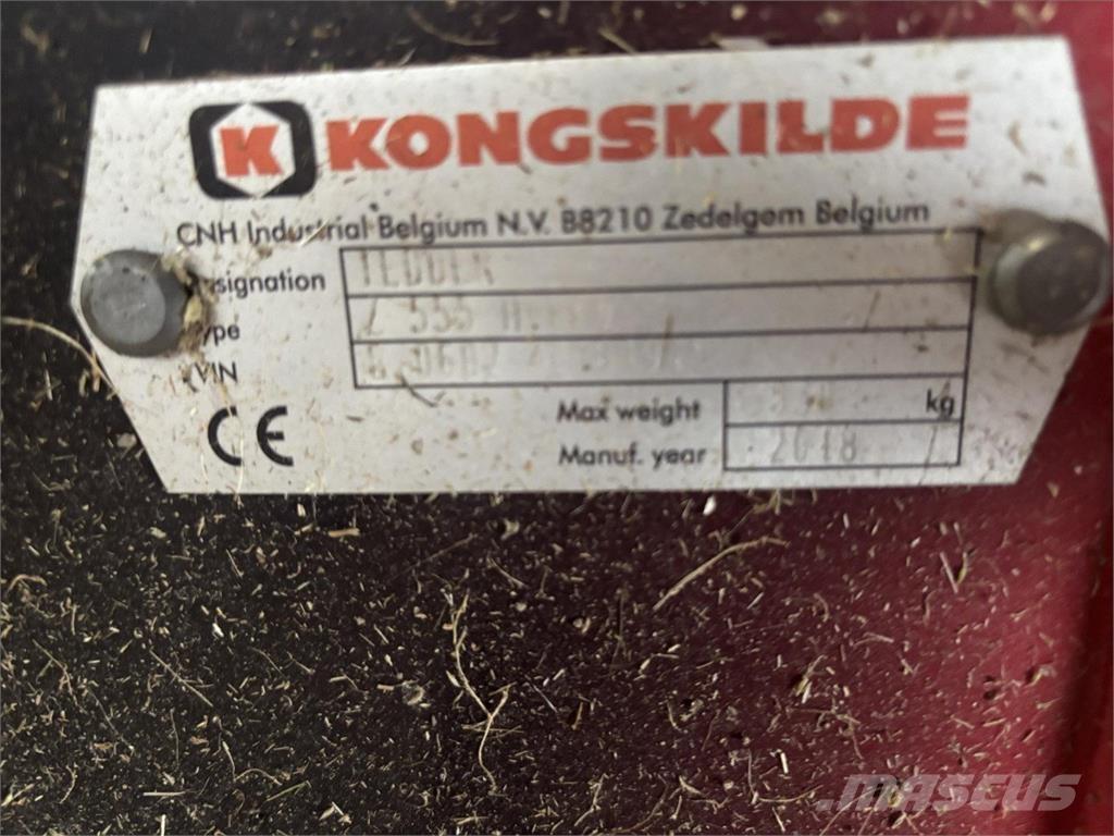 Kongskilde Z555 Rastrilladoras y rastrilladoras giratorias