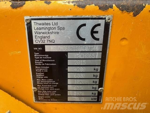 Thwaites 6T Vehículos compactos de volteo