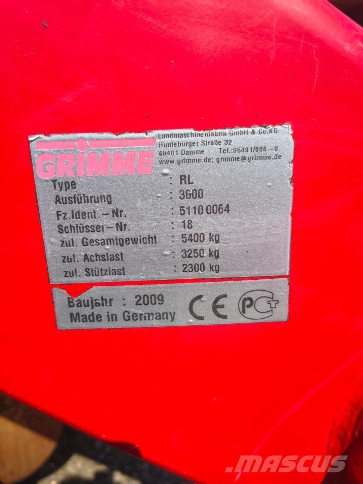 Grimme RL3000 Cultivadoras para cultivos en hilera