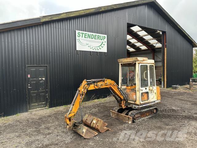 Hanix 16 Miniexcavadoras