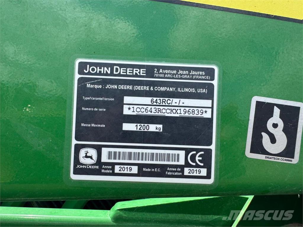 John Deere 6155M Tractores