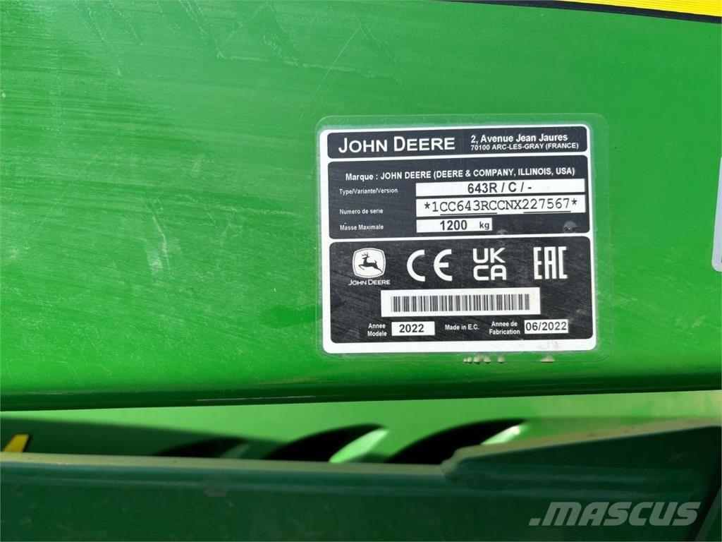 John Deere 6155M Tractores
