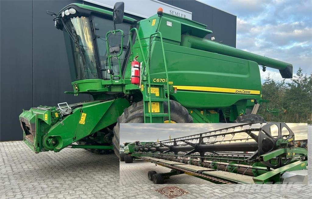 John Deere C670I Cosechadoras combinadas