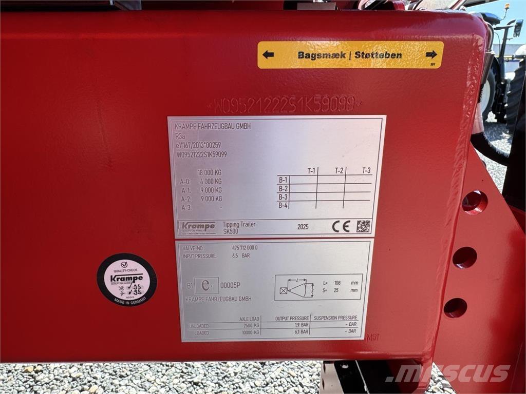 Krampe SK500 Rodillos de un solo tambor
