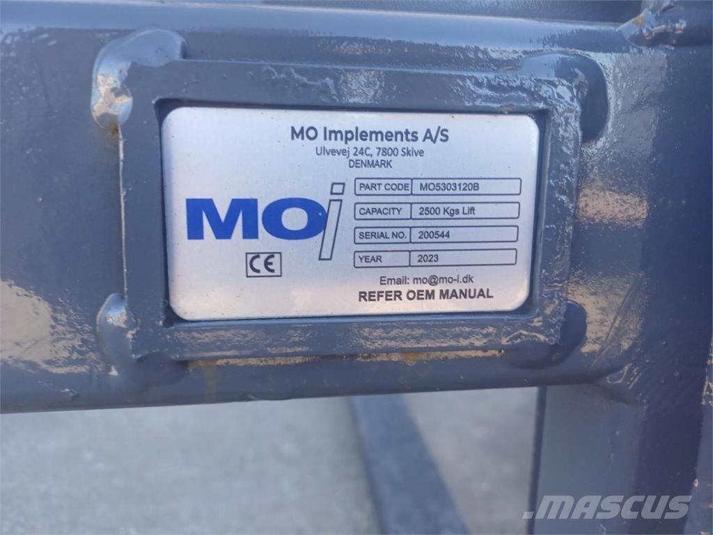 MO PALLEGAFFELSÆT Cargadoras y excavadoras frontales