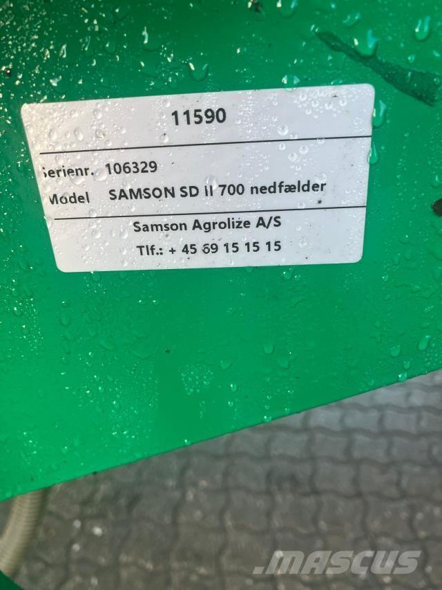 Samson SD II 700 Pulverizadoras de fertilizante