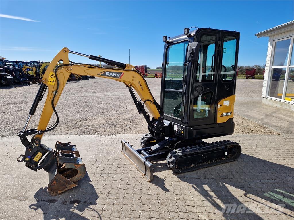 Sany SY18C Miniexcavadoras