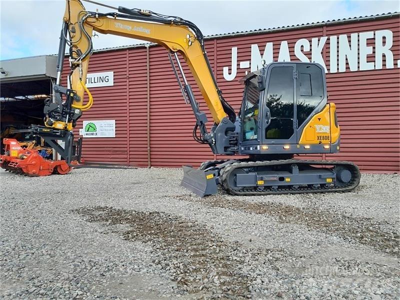 XCMG XE80E Excavadoras sobre orugas