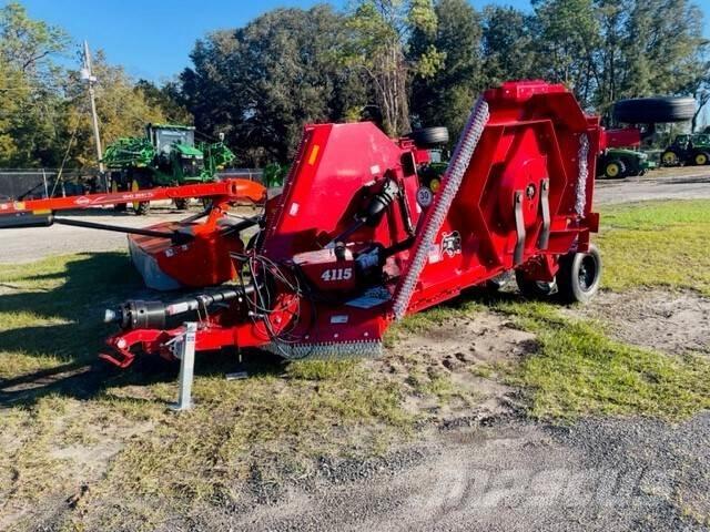 Bush Hog 4115 Desmenuzadoras, cortadoras y desenrolladoras de pacas