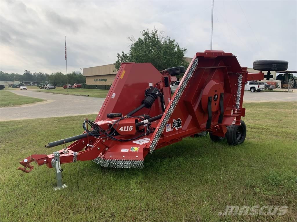 Bush Hog 4115 Desmenuzadoras, cortadoras y desenrolladoras de pacas