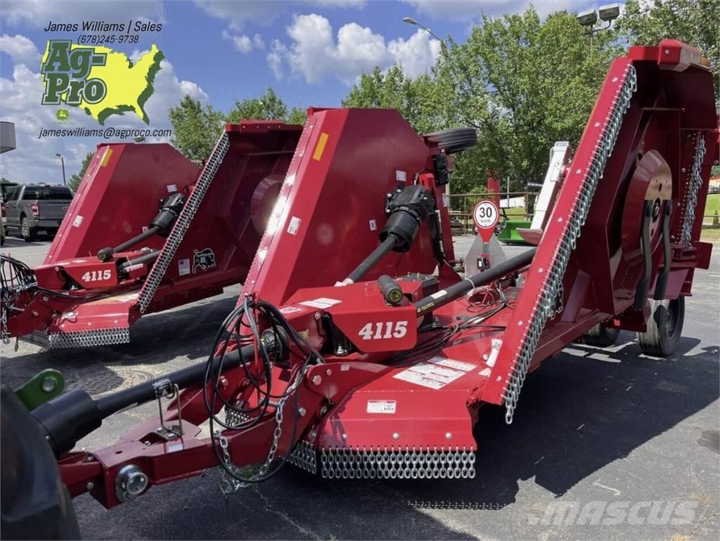 Bush Hog 4115 Desmenuzadoras, cortadoras y desenrolladoras de pacas