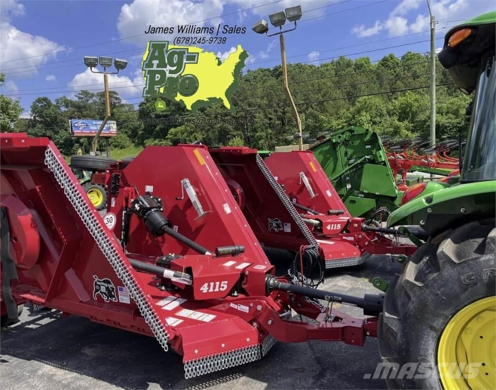 Bush Hog 4115 Desmenuzadoras, cortadoras y desenrolladoras de pacas