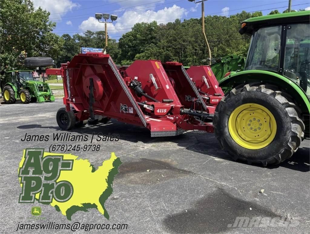 Bush Hog 4115 Desmenuzadoras, cortadoras y desenrolladoras de pacas