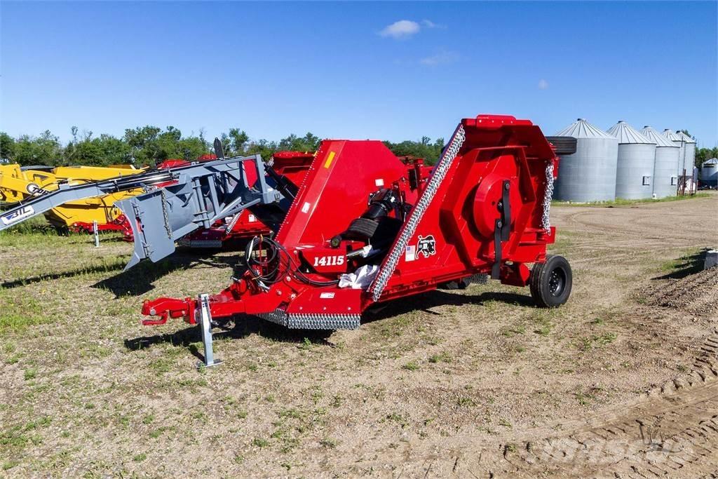 Bush Hog 4115 Desmenuzadoras, cortadoras y desenrolladoras de pacas