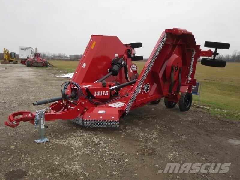 Bush Hog 4115 Desmenuzadoras, cortadoras y desenrolladoras de pacas