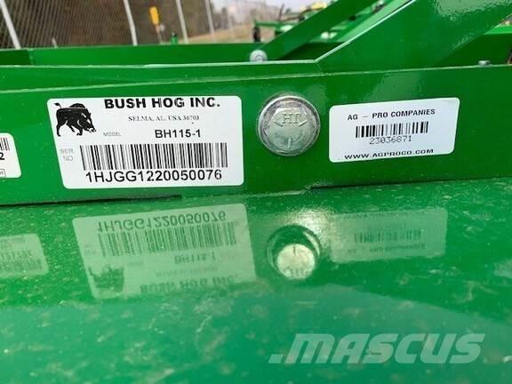 Bush Hog BH115 Desmenuzadoras, cortadoras y desenrolladoras de pacas