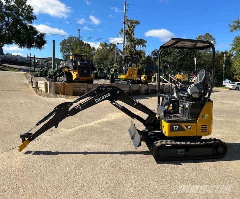 John Deere 17 P Miniexcavadoras