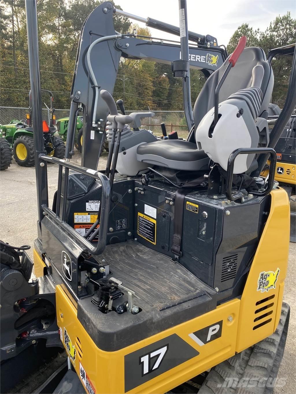 John Deere 17 P Miniexcavadoras