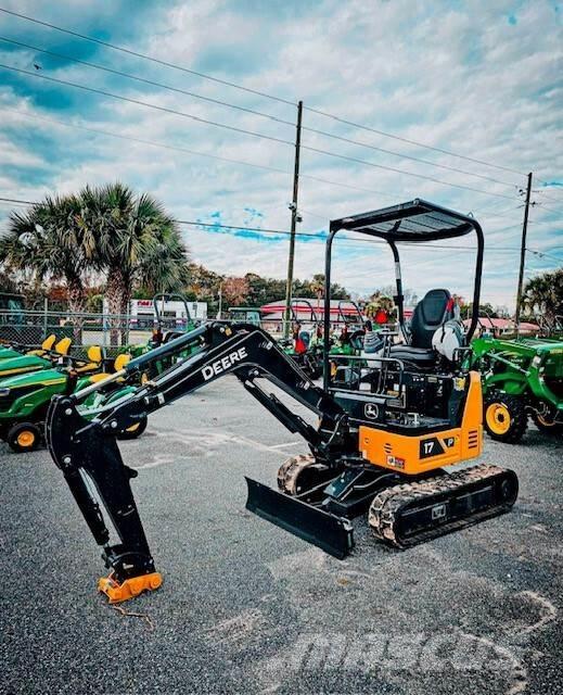 John Deere 17 P Miniexcavadoras
