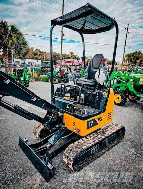 John Deere 17 P Miniexcavadoras
