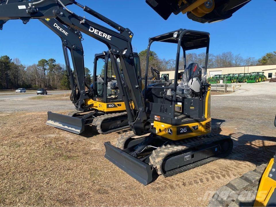 John Deere 26 P Miniexcavadoras