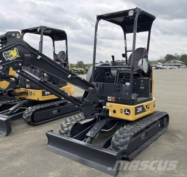 John Deere 26 P Miniexcavadoras