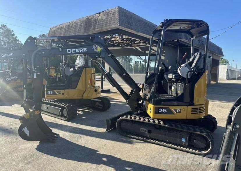 John Deere 26 P Miniexcavadoras